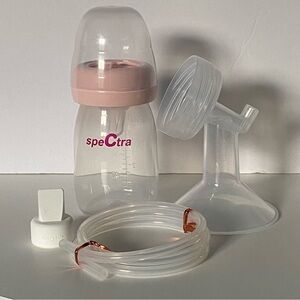 Spectra Collection Bottle Accessory Kit NEW Clear * Missing the Backflow Valve